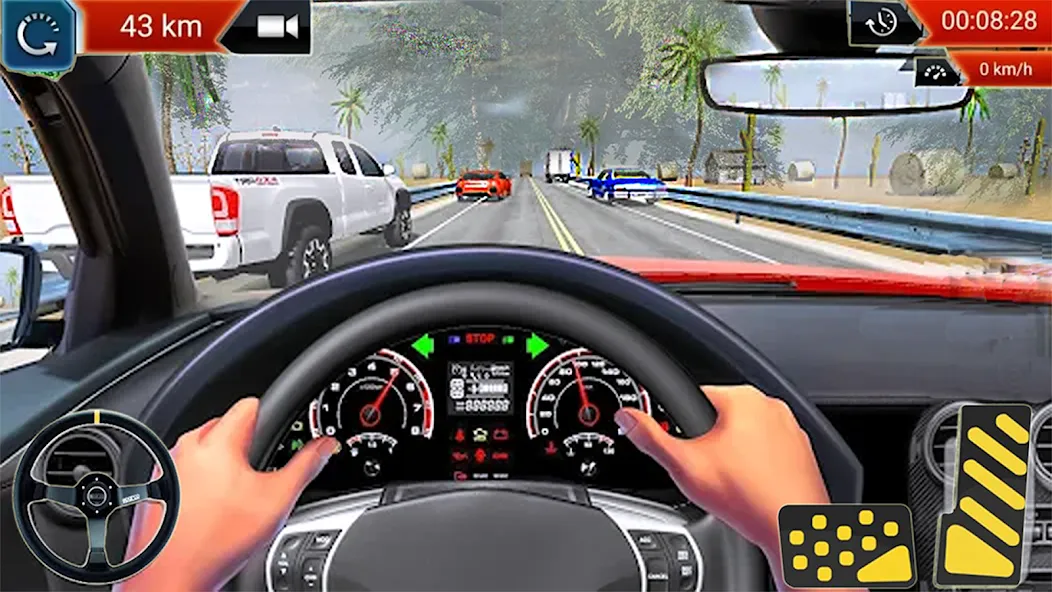 Car Highway Racing for Speed MOD APK — Много денег — скриншот 3