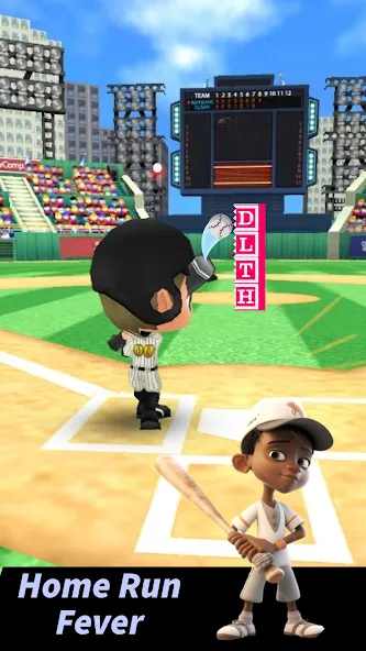 Baseball Letter Strike Homerun — Мод: Много денег — скриншот 3
