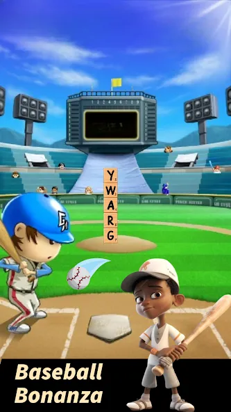 Baseball Letter Strike Homerun — Мод: Много денег — скриншот 4
