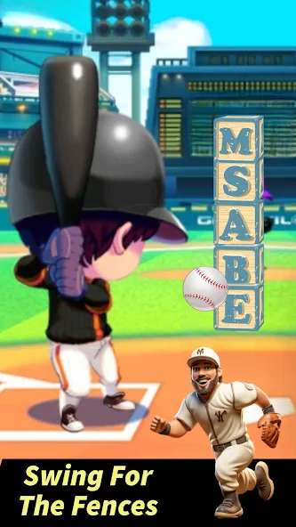 Baseball Letter Strike Homerun — Мод: Много денег — скриншот 5