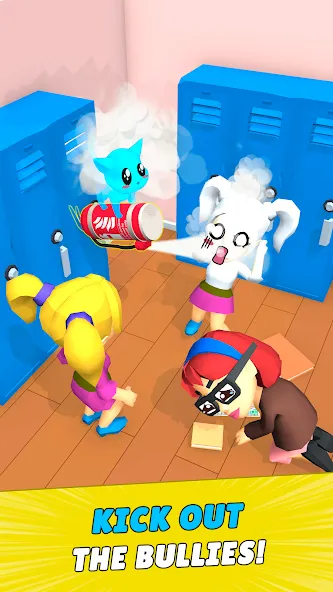 Spooky Cat MOD APK — Много денег и кристаллов — скриншот 4