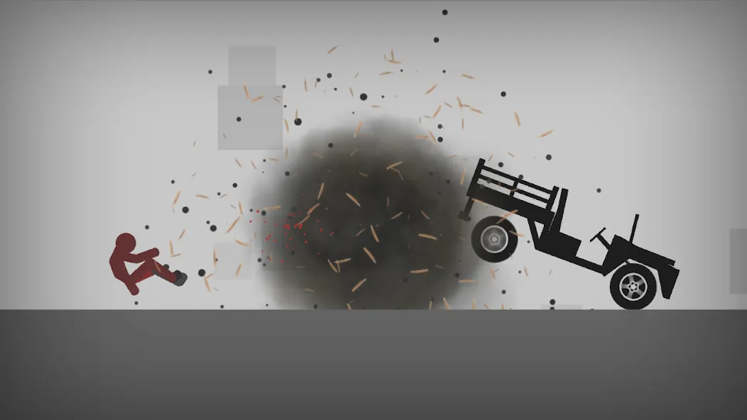 Скачать взлом Stickman Dismounting на Андроид — Много денег — скриншот 1