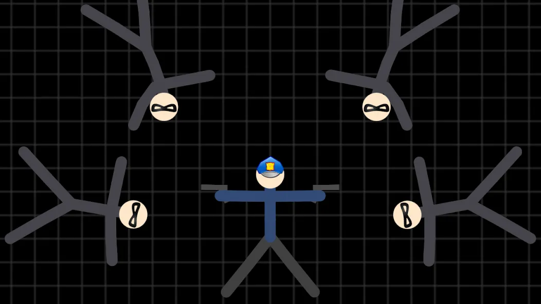 Stickman Warriors на Андроид — Много денег и кристаллов — скриншот 1 Stickman Warriors на Андроид — Много денег и кристаллов — скриншот 1