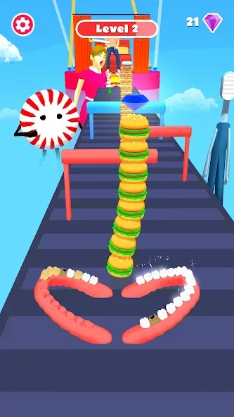 Скачать Teeth Shield MOD APK — Много денег и без рекламы — скриншот 1