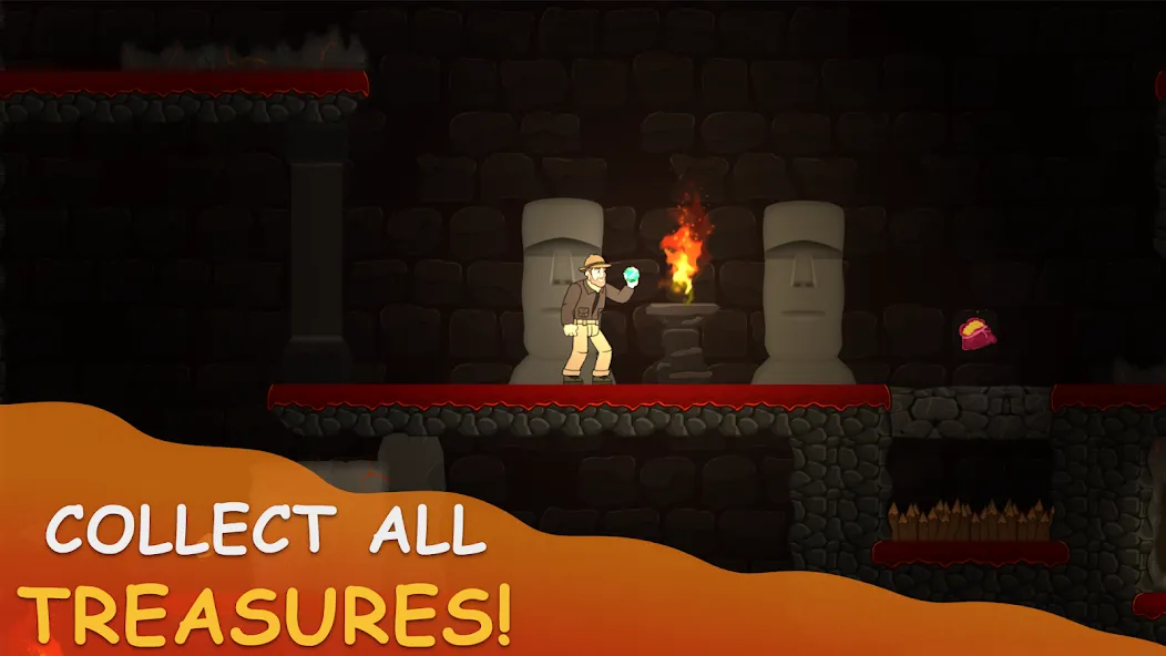 Volcano Escape — Мод: Бесконечные подсказки — скриншот 1 Volcano Escape — Мод: Бесконечные подсказки — скриншот 1