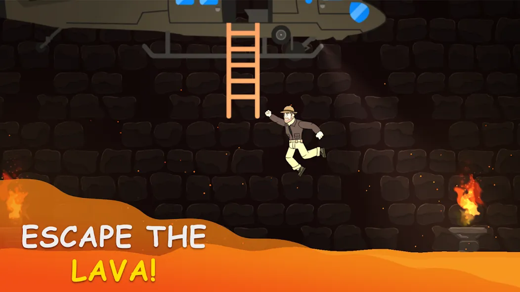 Volcano Escape — Мод: Бесконечные подсказки — скриншот 2 Volcano Escape — Мод: Бесконечные подсказки — скриншот 2