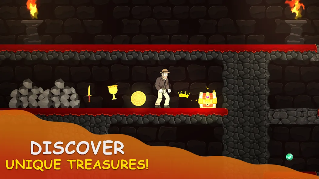 Volcano Escape — Мод: Бесконечные подсказки — скриншот 3 Volcano Escape — Мод: Бесконечные подсказки — скриншот 3