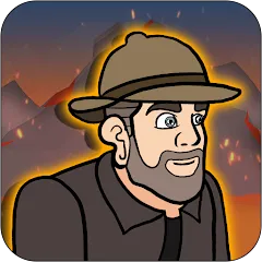 Volcano Escape — Мод: Бесконечные подсказки