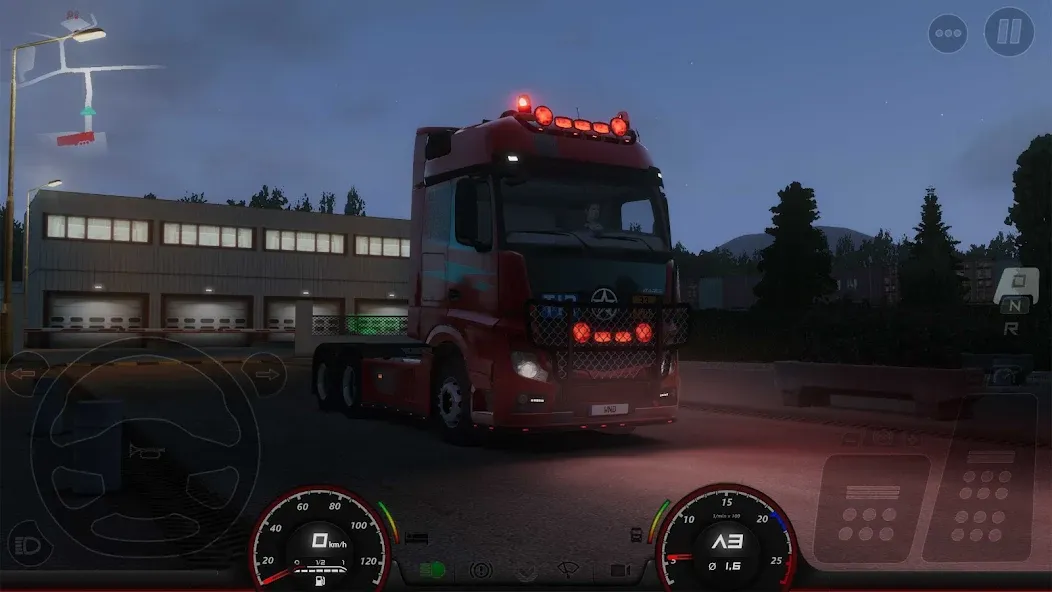 Скачать взломанную Truckers of Europe 3 — Много денег и всё открыто — скриншот 2