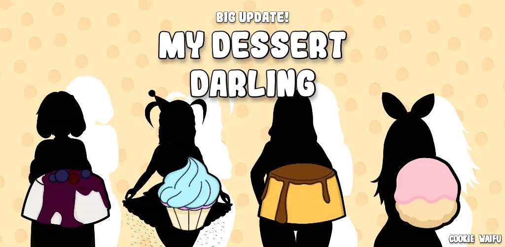 Cookie Waifu: Dessert Darling MOD APK на Android — Все открыто — скриншот 1