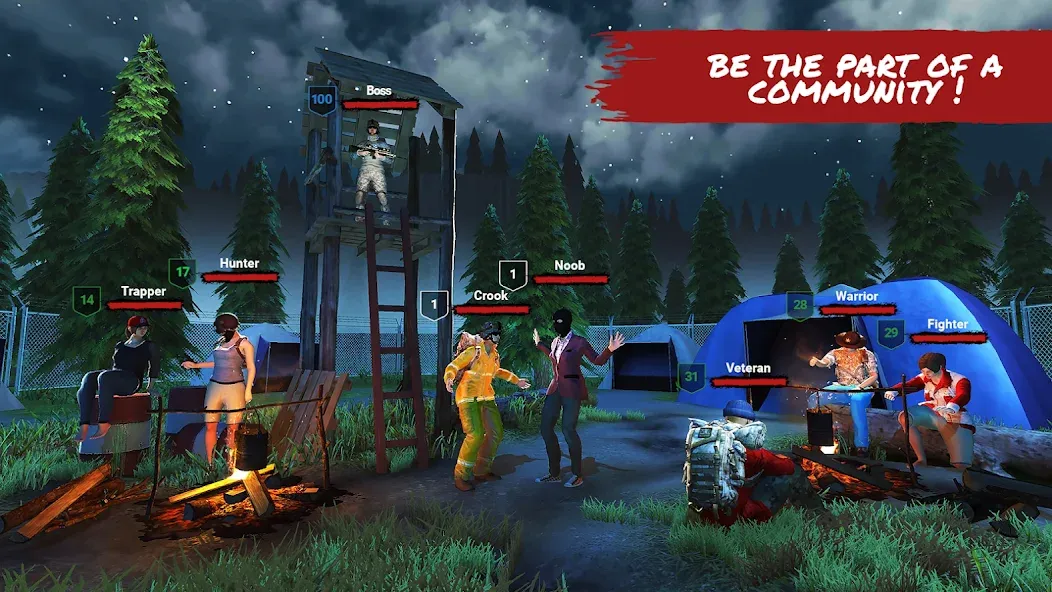 Horror Forest 3 open-world RPG MOD — Много денег и патронов на Андроид — скриншот 4