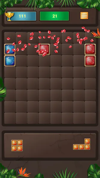 Взломанная Block Puzzle на Андроид — Все разблокировано — скриншот 2
