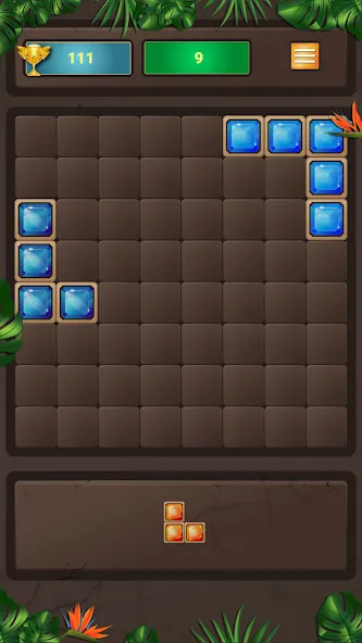 Взломанная Block Puzzle на Андроид — Все разблокировано — скриншот 4