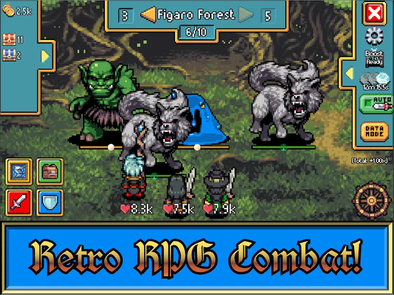 Wizard's Wheel 2: Idle RPG на Андроид — Много денег и бесконечные кристаллы — скриншот 3 Wizard's Wheel 2: Idle RPG на Андроид — Много денег и бесконечные кристаллы — скриншот 3