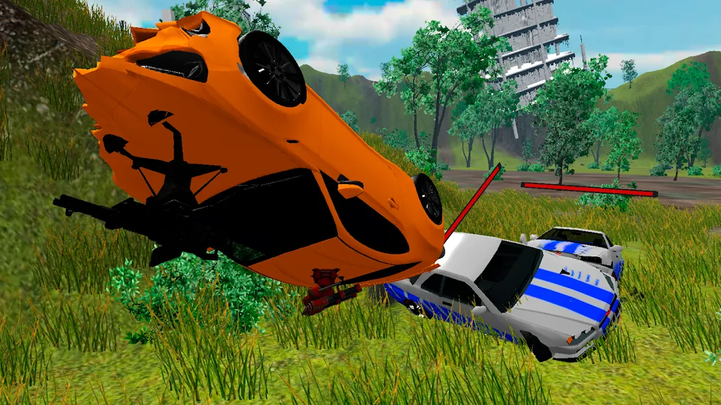Car Crash Arena Simulator 3D MOD APK на Android — Много денег и без рекламы — скриншот 1