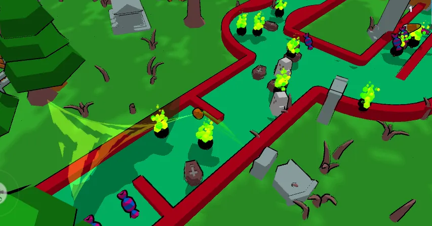 Скачать MiniGolf Madness: Halloween на Android — Много денег и без рекламы — скриншот 3