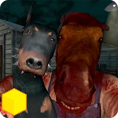 Скачать HeadHorse Legacy: Horror Game (Мод: Много денег и бессмертие) на Андроид