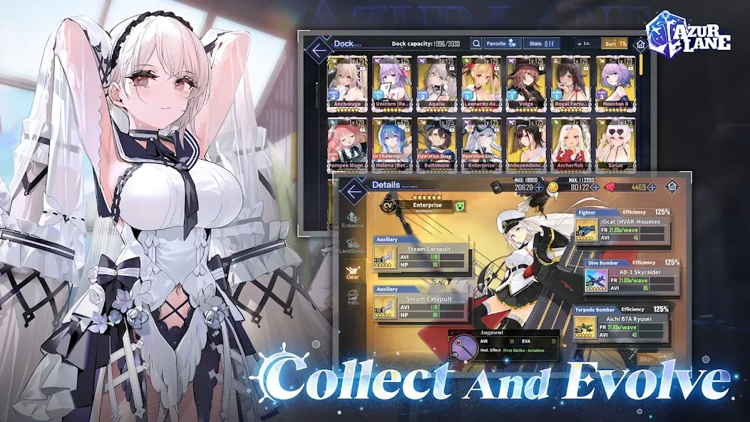 Скачать Azur Lane — Бессмертие и Все Корабли — скриншот 2