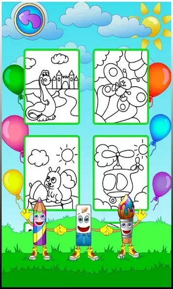 Coloring pages — Взломанная версия (Все открыто) — скриншот 2