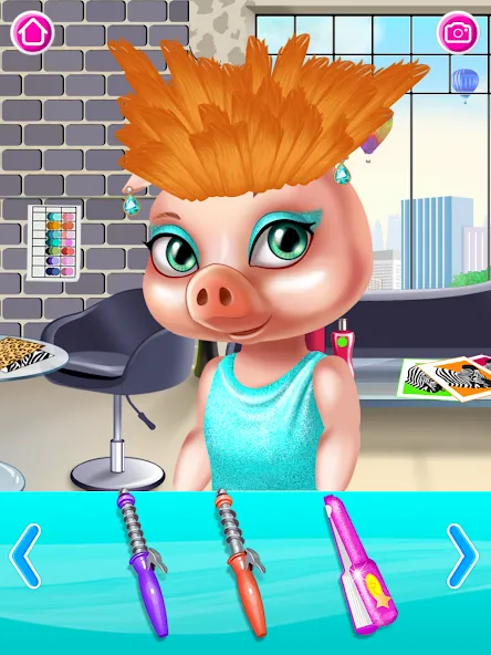 Beauty salon: hair salon на Андроид — Много денег — скриншот 3