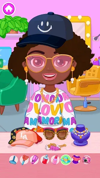 Скачать Hair salon MOD APK — Много денег — скриншот 2