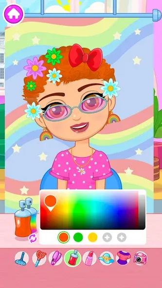 Скачать Hair salon MOD APK — Много денег — скриншот 3