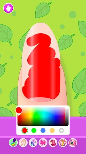 Nail salon MOD APK на Android — Все открыто — скриншот 1 Nail salon MOD APK на Android — Все открыто — скриншот 1