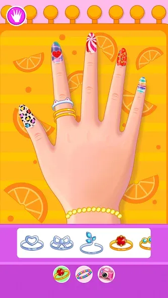 Nail salon MOD APK на Android — Все открыто — скриншот 4 Nail salon MOD APK на Android — Все открыто — скриншот 4
