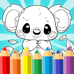 Animal coloring pages — Мод: Все цвета разблокированы