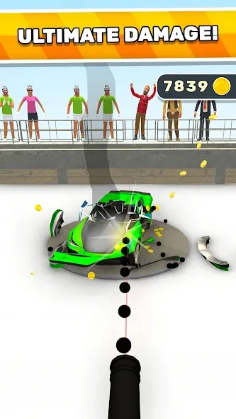 Скачать Fury Cars на Android — Много денег — скриншот 3