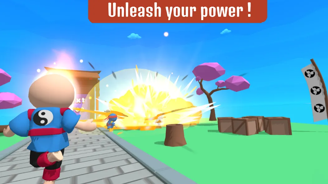 Ninja World Adventure — Мод: Много денег — скриншот 1
