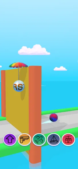 Pocket Robot Runner MOD APK — Много денег — скриншот 1
