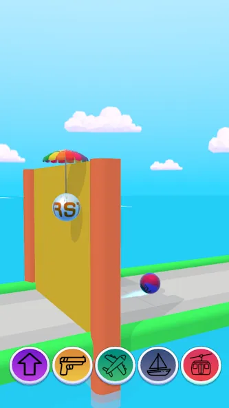 Pocket Robot Runner MOD APK — Много денег — скриншот 4