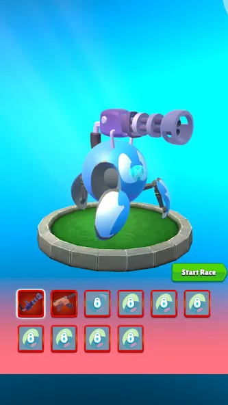 Pocket Robot Runner MOD APK — Много денег — скриншот 5