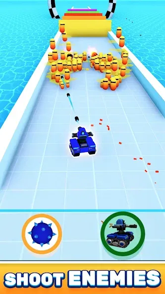 Скачать Robo Runner на Android — Много денег и кристаллов — скриншот 2