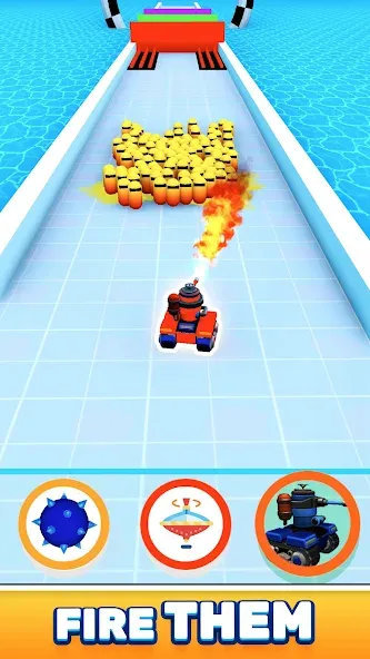 Скачать Robo Runner на Android — Много денег и кристаллов — скриншот 3