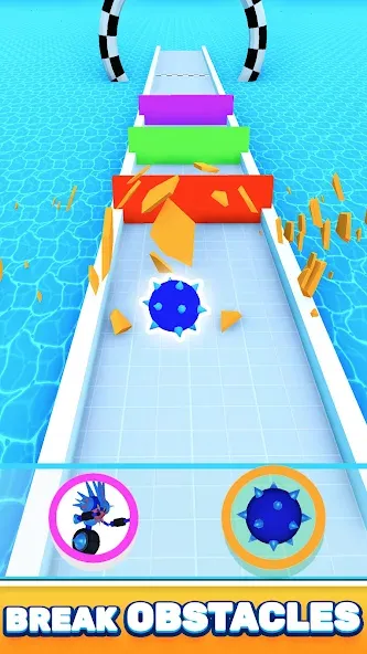 Скачать Robo Runner на Android — Много денег и кристаллов — скриншот 4
