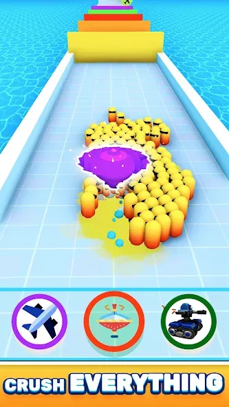 Скачать Robo Runner на Android — Много денег и кристаллов — скриншот 5