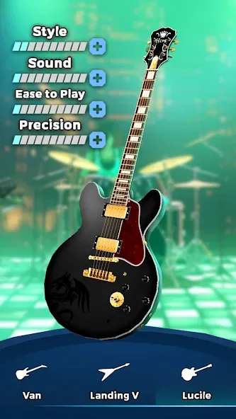 Скачать Guitar Band: Rock Battle на Android — Много денег и бесконечная энергия — скриншот 2 Скачать Guitar Band: Rock Battle на Android — Много денег и бесконечная энергия — скриншот 2
