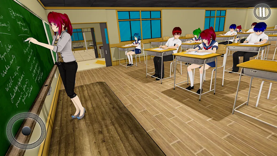 Anime Girl School Teacher 3D — Много денег — скриншот 2
