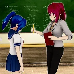 Anime Girl School Teacher 3D — Много денег