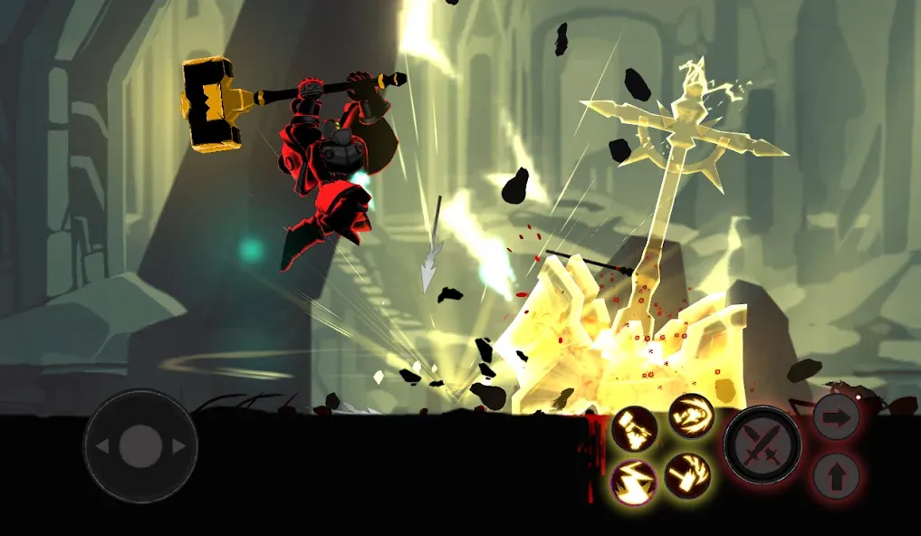 Shadow of Death: Offline Games — Взломанная версия (Много денег и кристаллов) — скриншот 3 Shadow of Death: Offline Games — Взломанная версия (Много денег и кристаллов) — скриншот 3