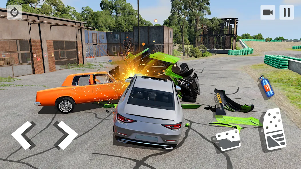 Car Crash Game на Андроид — Мод Много денег — скриншот 2 Car Crash Game на Андроид — Мод Много денег — скриншот 2