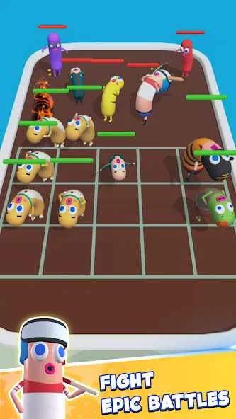 Скачать взломанную Merge Master: Monster Run 3D — Много денег — скриншот 3