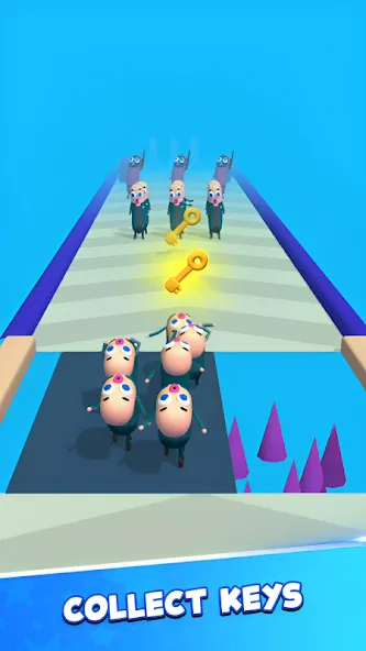 Скачать взломанную Merge Master: Monster Run 3D — Много денег — скриншот 4