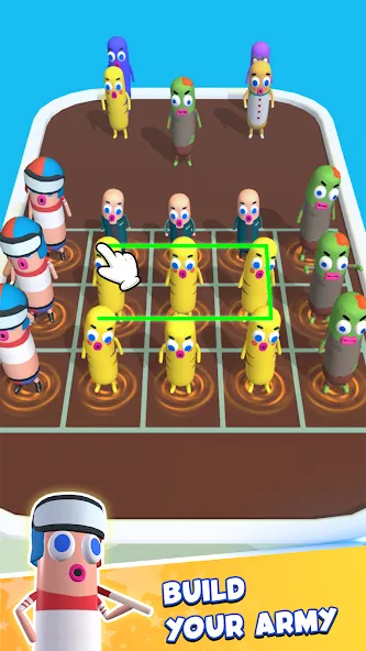 Скачать взломанную Merge Master: Monster Run 3D — Много денег — скриншот 5