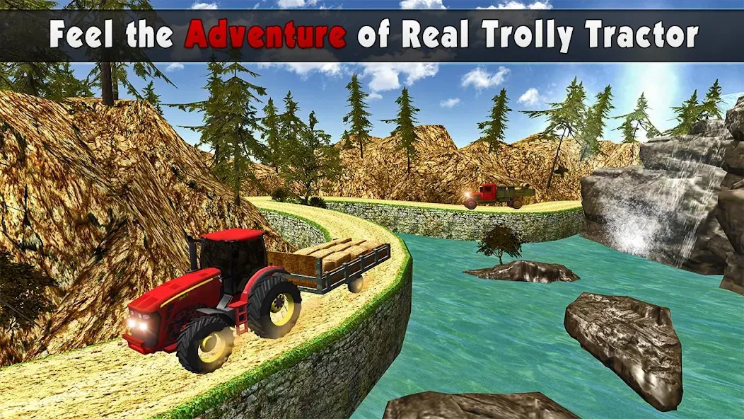 Rural Farming - Tractor games — Мод: Много денег — скриншот 1