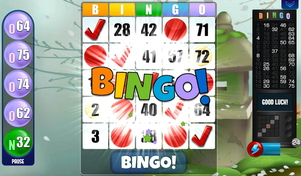 Absolute Bingo MOD — Много денег и бесконечные билеты на Андроид — скриншот 5