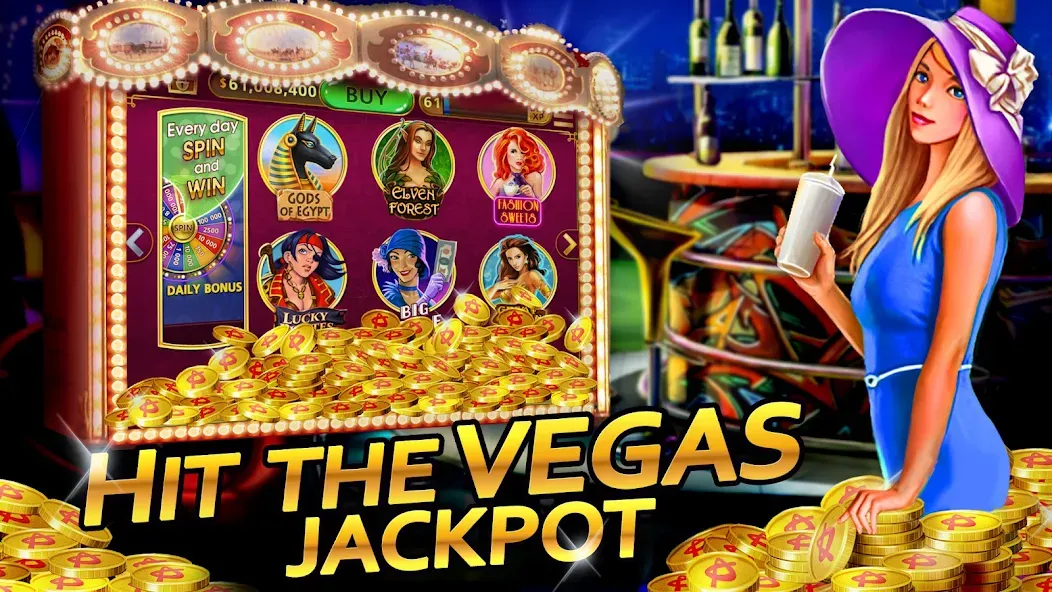 Vegas Casino - Slot Machines — Много денег — скриншот 1