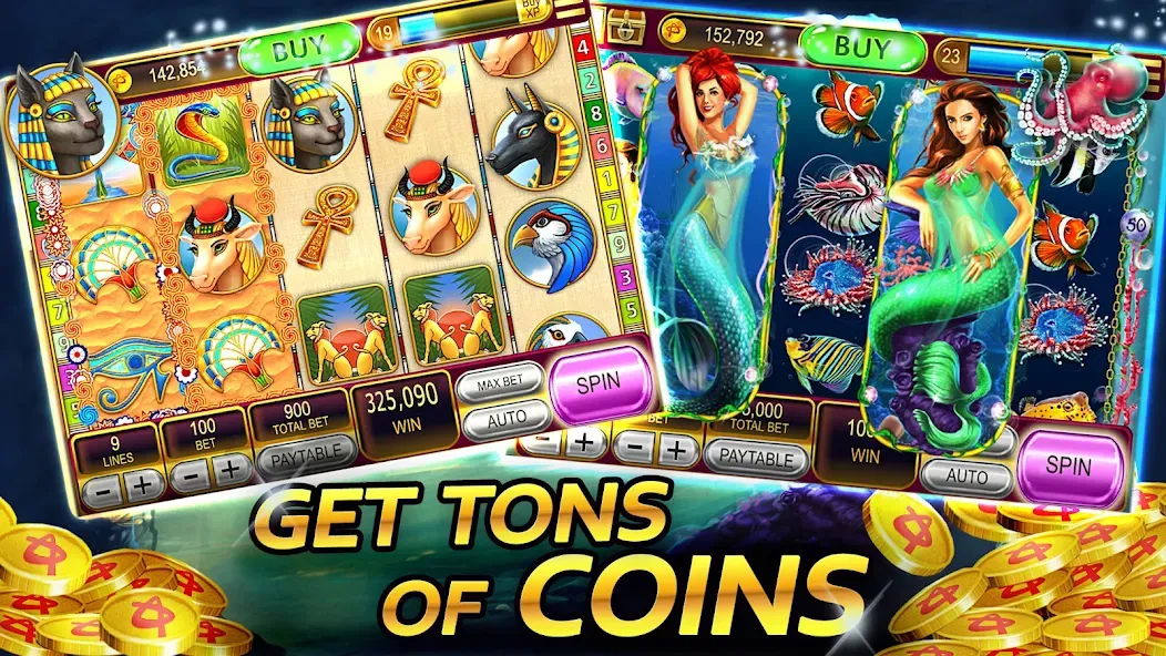 Vegas Casino - Slot Machines — Много денег — скриншот 4